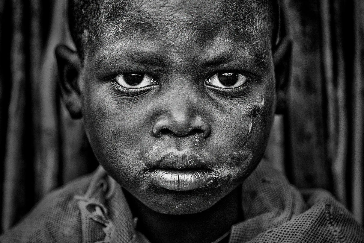 Child from South Sudan Poster och Canvastavla