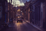 Nights streets of Matanzas Poster och Canvastavla