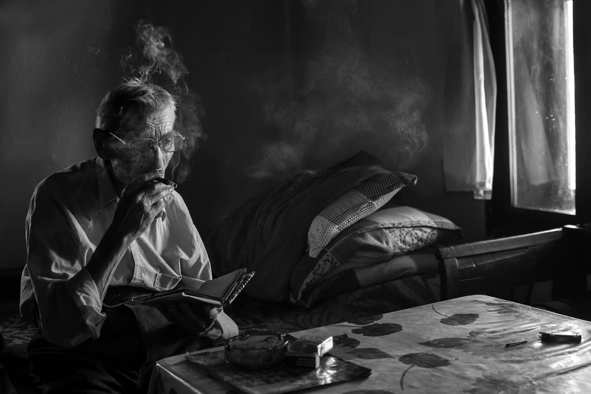 Smoker Poster och Canvastavla