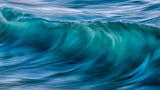 PAINTING GREEN WAVES (Part 3) Poster och Canvastavla