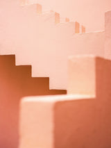 La Muralla Roja Pink Poster och Canvastavla