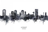Hobart Australia Skyline Poster och Canvastavla