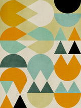 Rainbow Plus Shapes5 Poster och Canvastavla