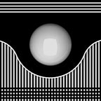 Ball, Curve and Line Poster och Canvastavla