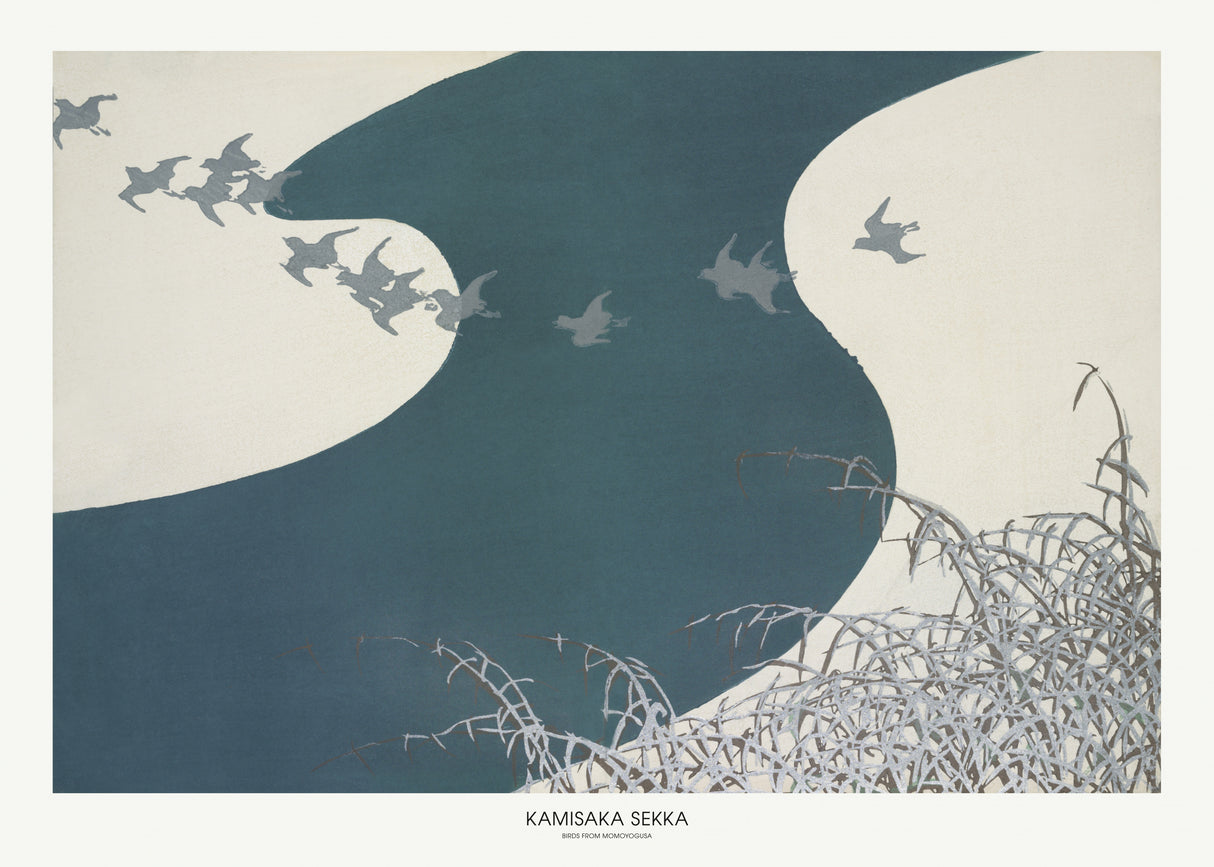 Birds From Momoyogusa Poster och Canvastavla