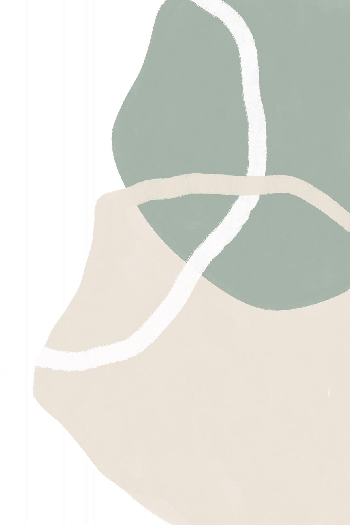 Free Forms Two and a half Poster och Canvastavla