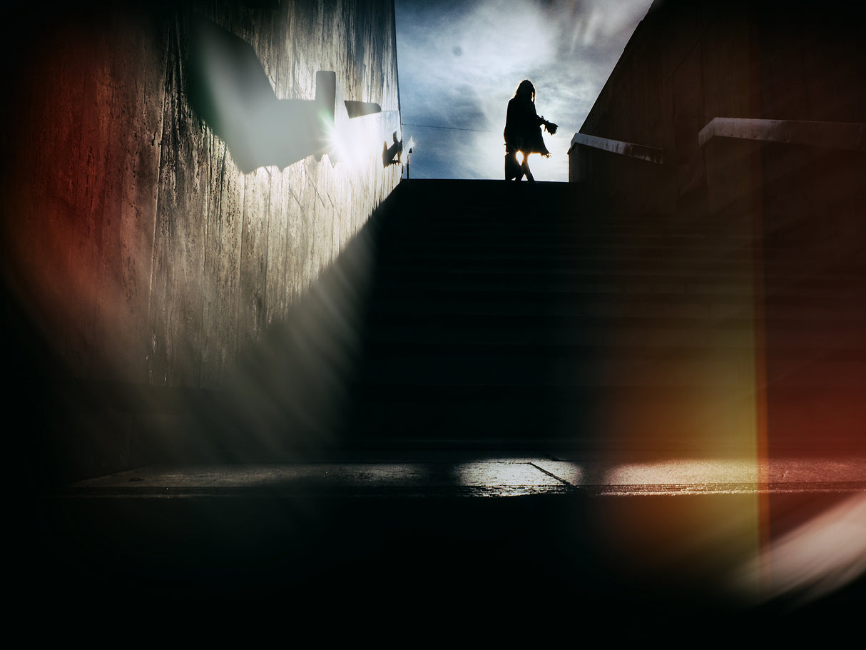 Lady In Black Poster och Canvastavla