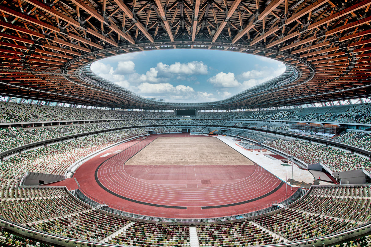 Tokyo 2020 Olympic Stadium Poster och Canvastavla