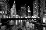 Chicago River Poster och Canvastavla