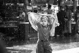 Raindrops keep falling on my head (from the series "Childhoods") Poster och Canvastavla