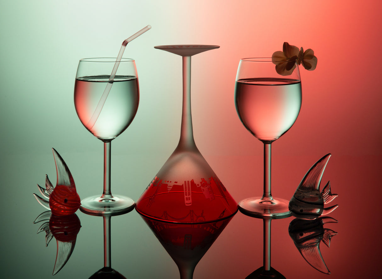 Series of Glass and Reflection - 6 Poster och Canvastavla