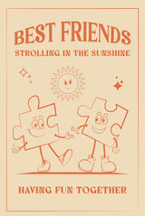 Best Friends Poster och Canvastavla