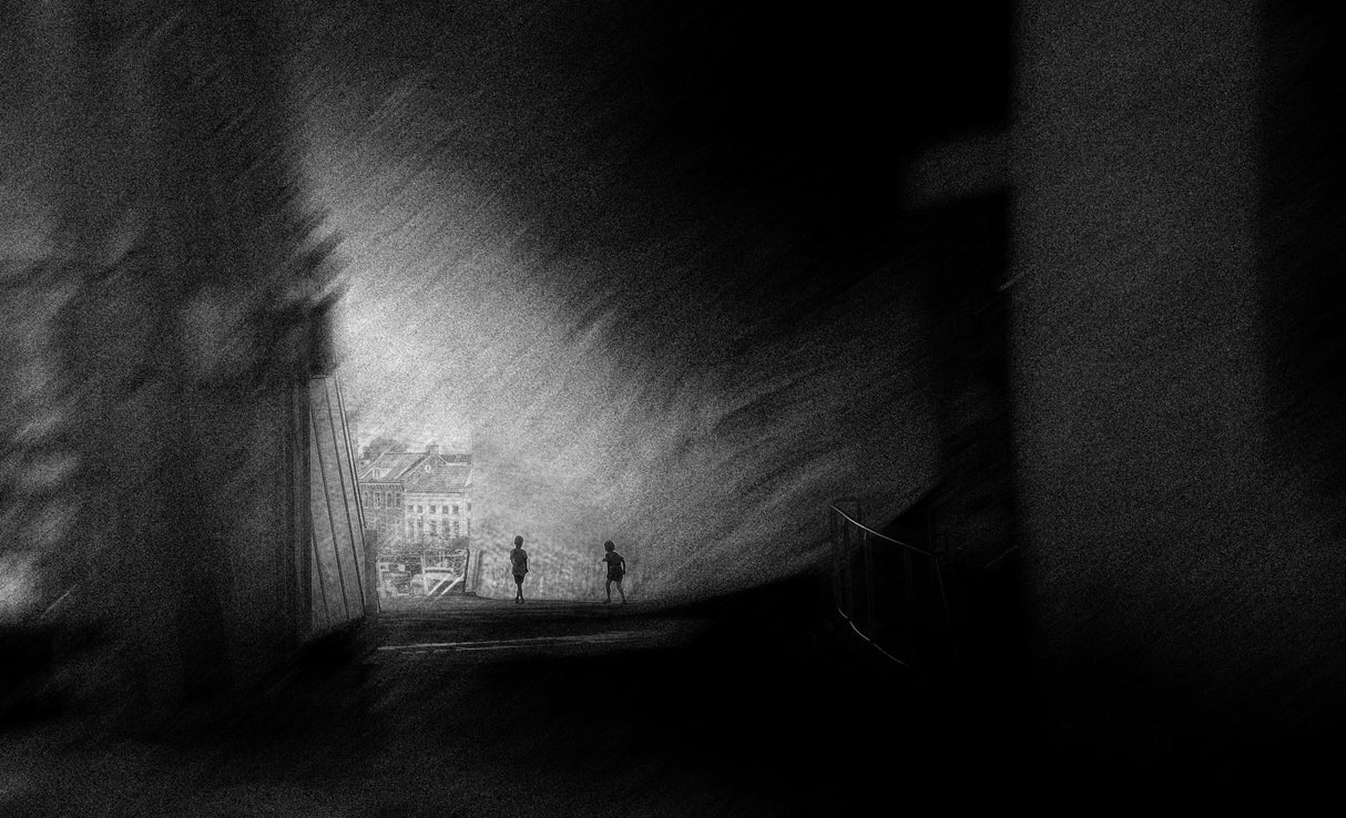 Lost in the city Poster och Canvastavla