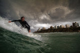 Apocalyptic Surfer Poster och Canvastavla