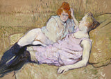 The Sofa (ca.1894–1896 Poster och Canvastavla