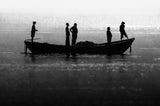 In the silent sea Poster och Canvastavla