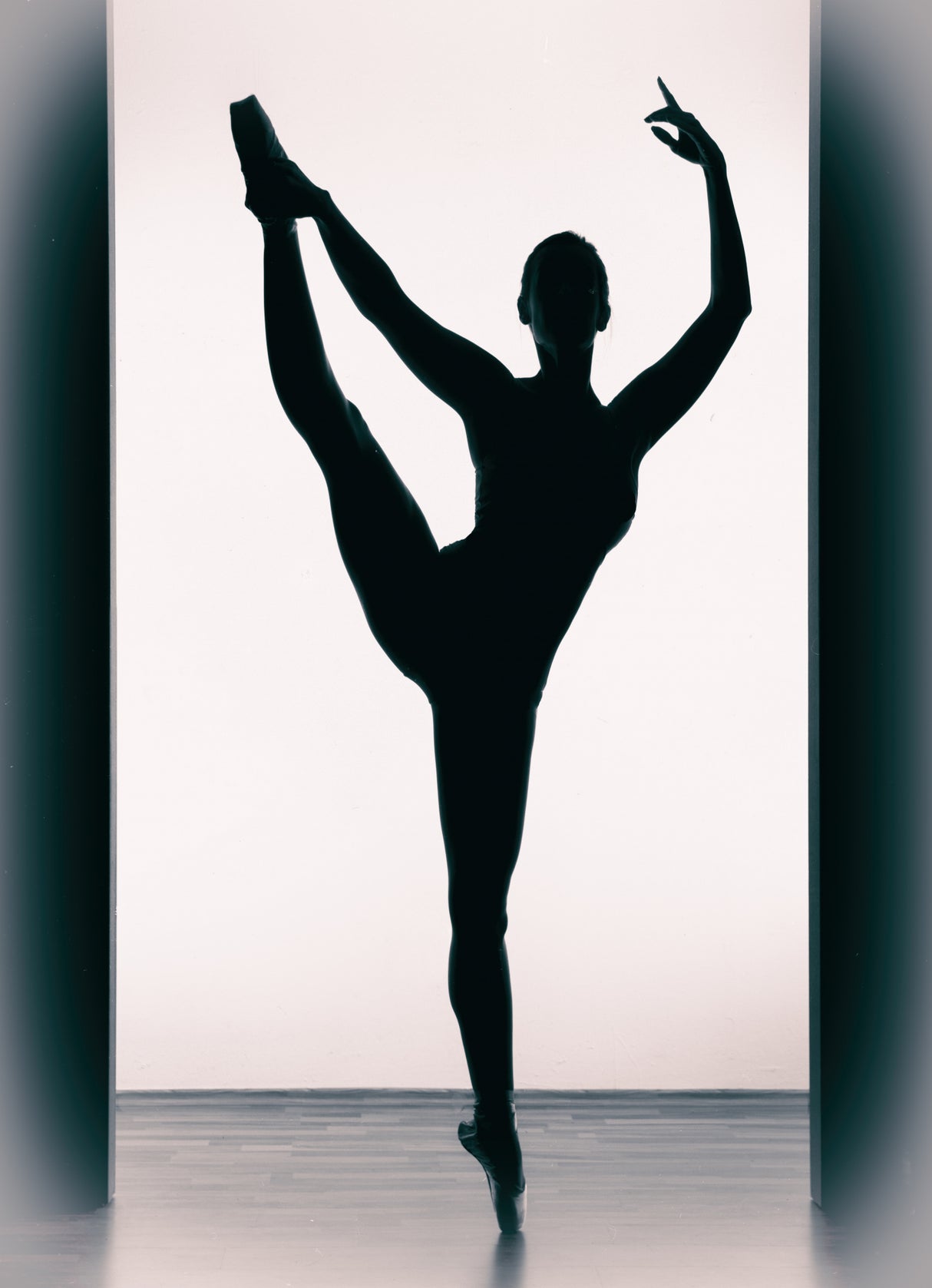 Silhouette Theatre Poster och Canvastavla