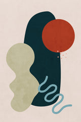 Landscape Shapes 11 Poster och Canvastavla