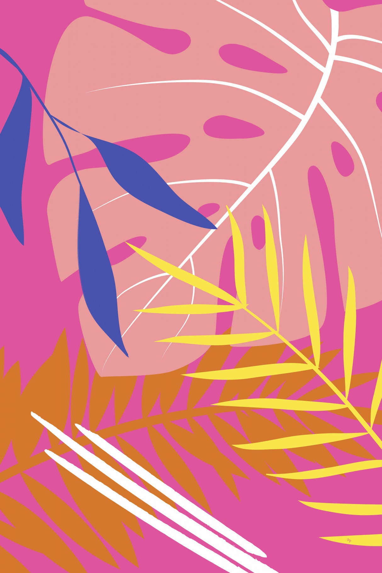 Tropics Poster och Canvastavla