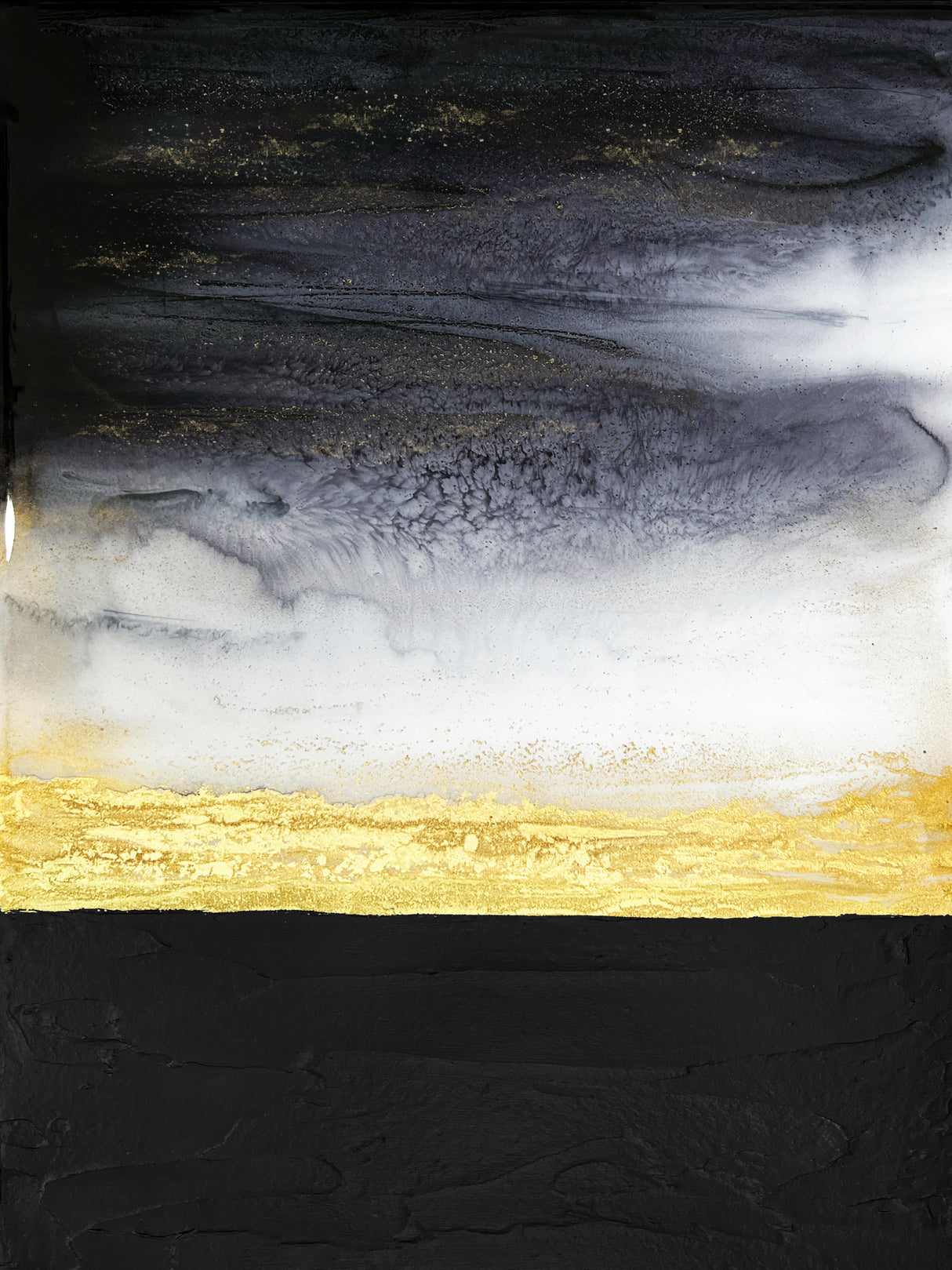 Noir and Gold Poster och Canvastavla