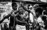 Voodoo session-I in Benin. Poster och Canvastavla