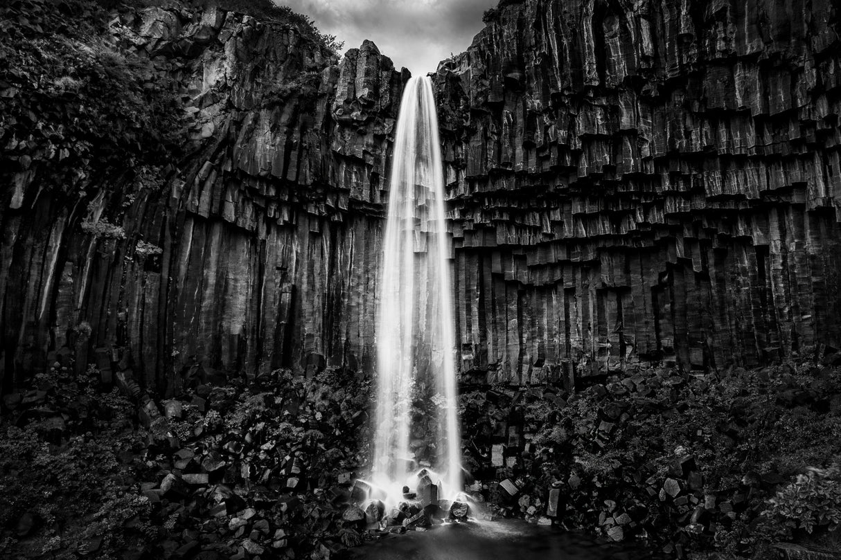 Svartifoss Poster och Canvastavla