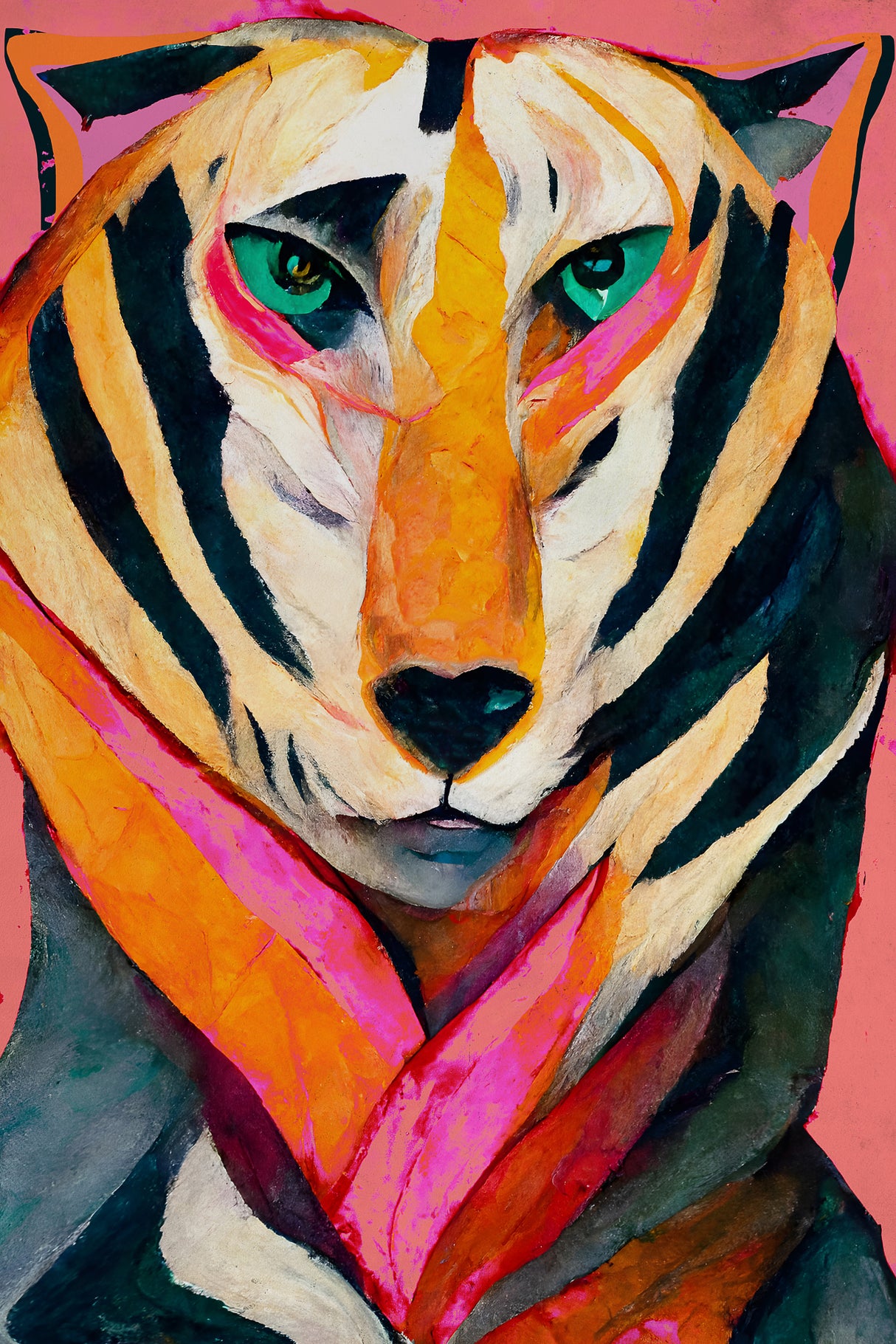 The Tiger Poster och Canvastavla