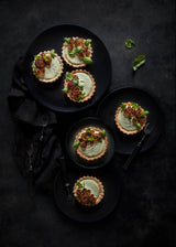 Basil and plum roses Poster och Canvastavla