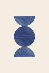 Modern Geometric Art Poster och Canvastavla