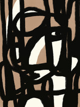Bold line composition Poster och Canvastavla