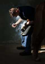 Farrier at work Poster och Canvastavla