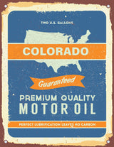Colorado Oil Poster och Canvastavla