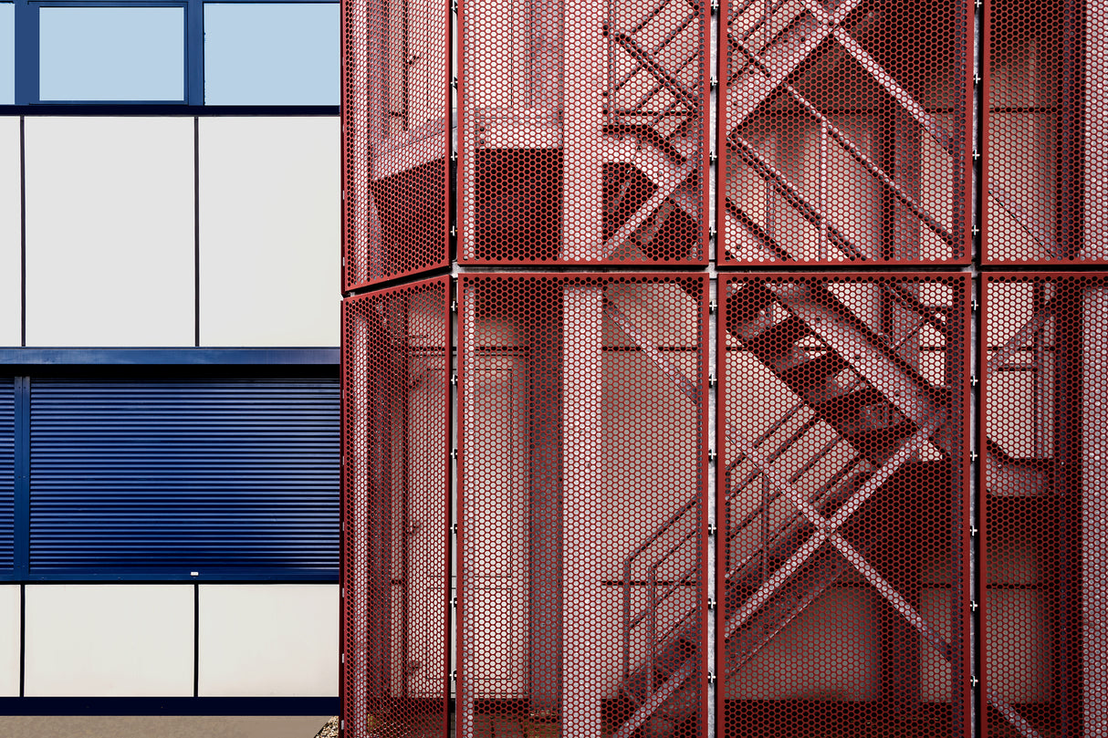 The fire escape Poster och Canvastavla