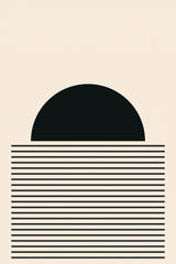 Geometric Vibes #6 Poster och Canvastavla