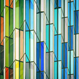 Stained glass windows Poster och Canvastavla