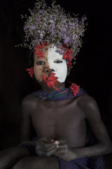 Ethiopian Suri tribe Poster och Canvastavla