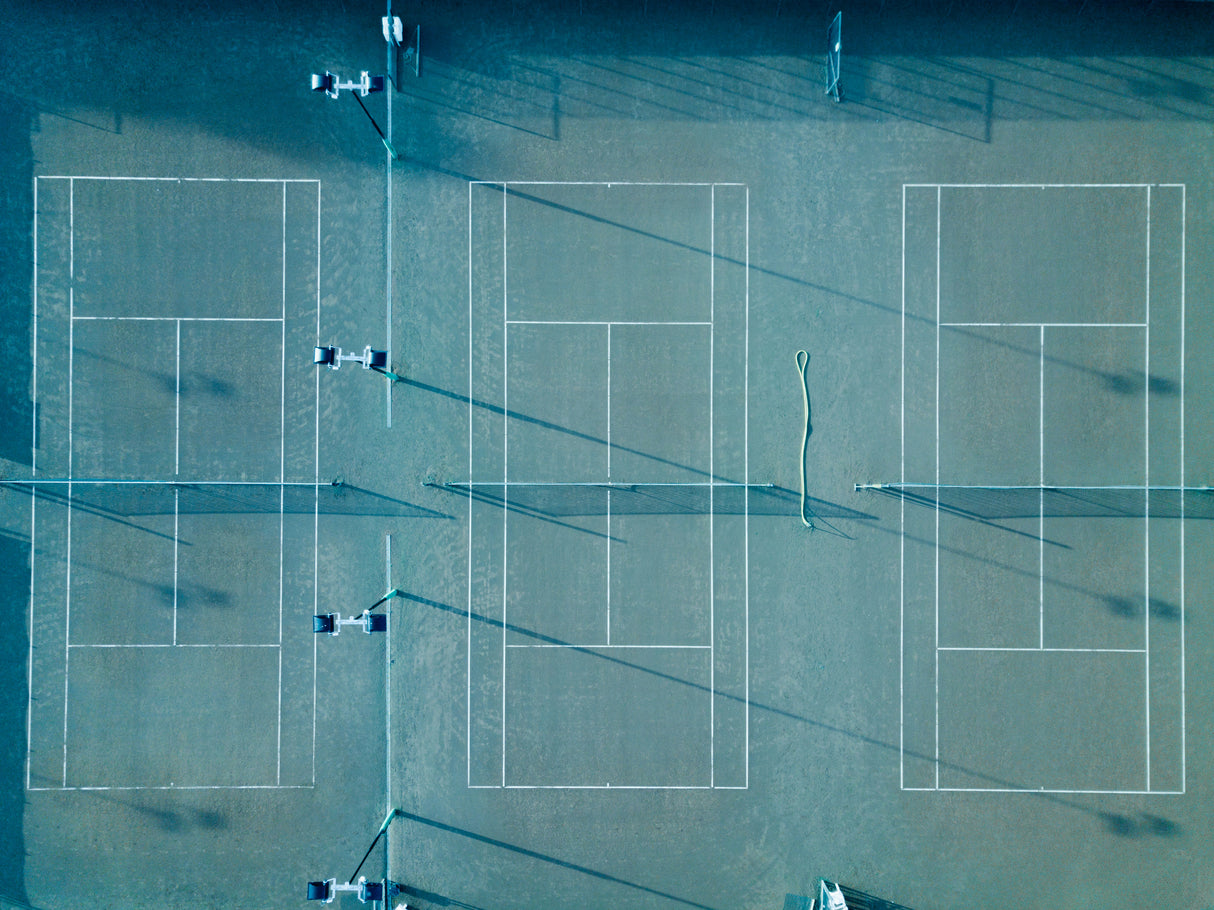 Tennis Court Geen 1 Poster och Canvastavla