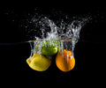 Citrus splash Poster och Canvastavla
