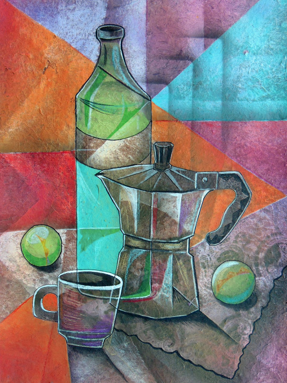Still Life with Coffee Pot Poster och Canvastavla