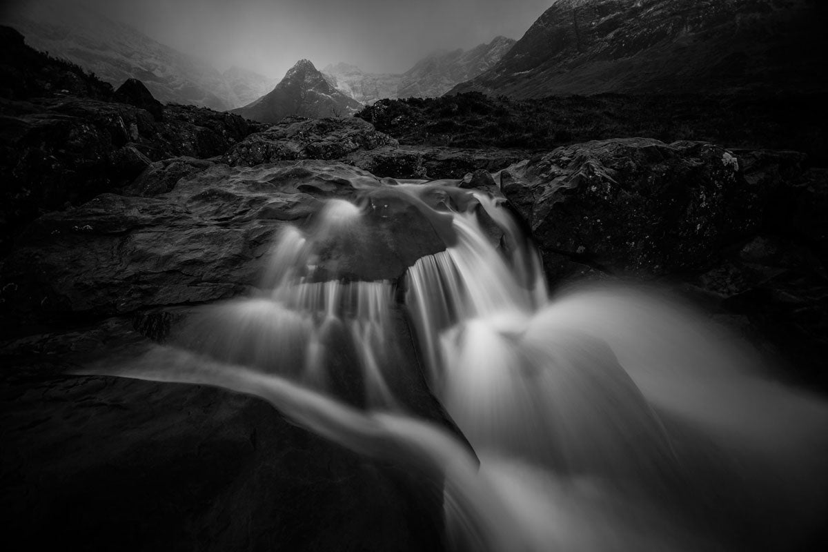 Fairy waterfalls Poster och Canvastavla