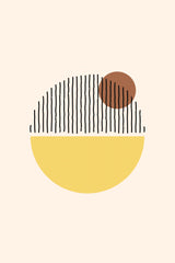 Geometric Abstract Shapes I Poster och Canvastavla