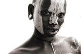 Mursi face Poster och Canvastavla