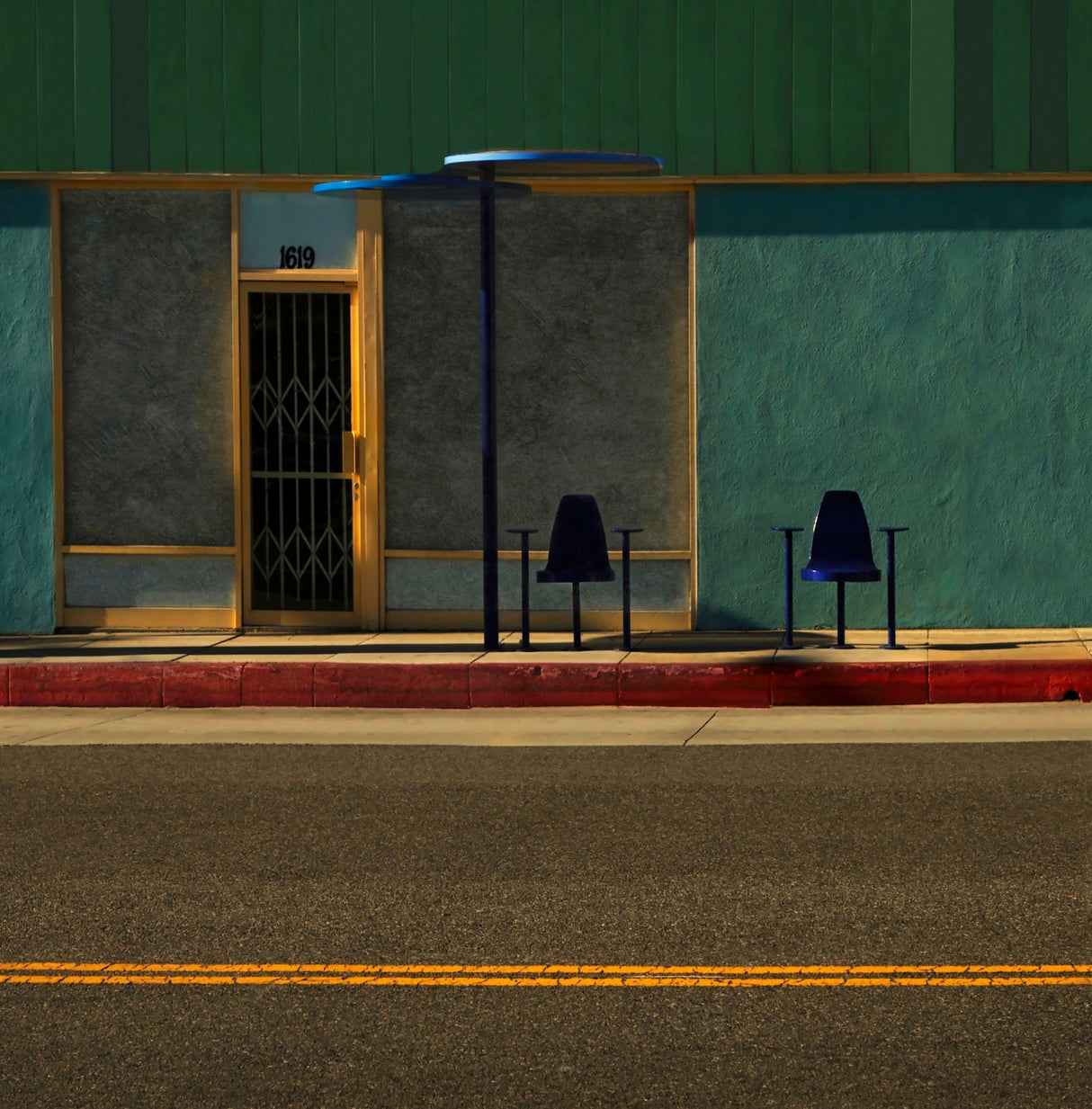Santa Monica Boulevard Poster och Canvastavla