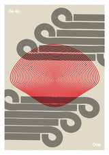 Be At One - Black Poster och Canvastavla