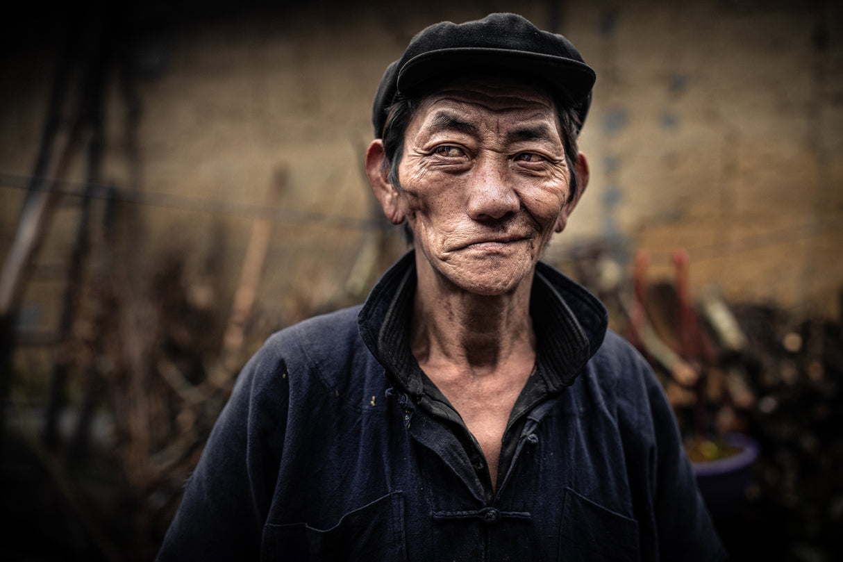 Vietnamese face Poster och Canvastavla