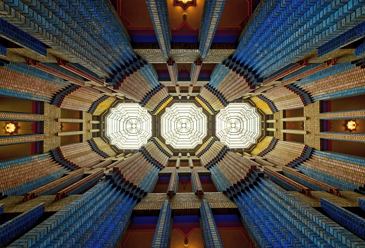 Peter-Behrens-Bau Poster och Canvastavla