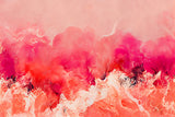 Pink Wave Poster och Canvastavla