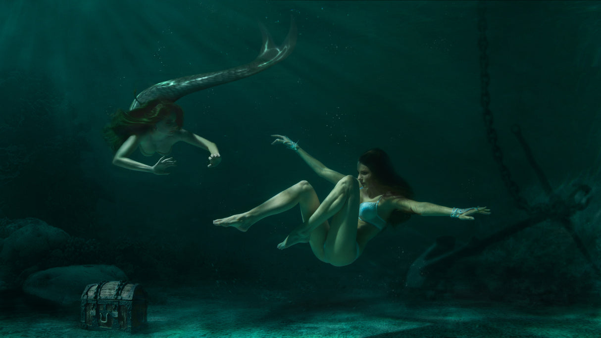 Mermaid Poster och Canvastavla