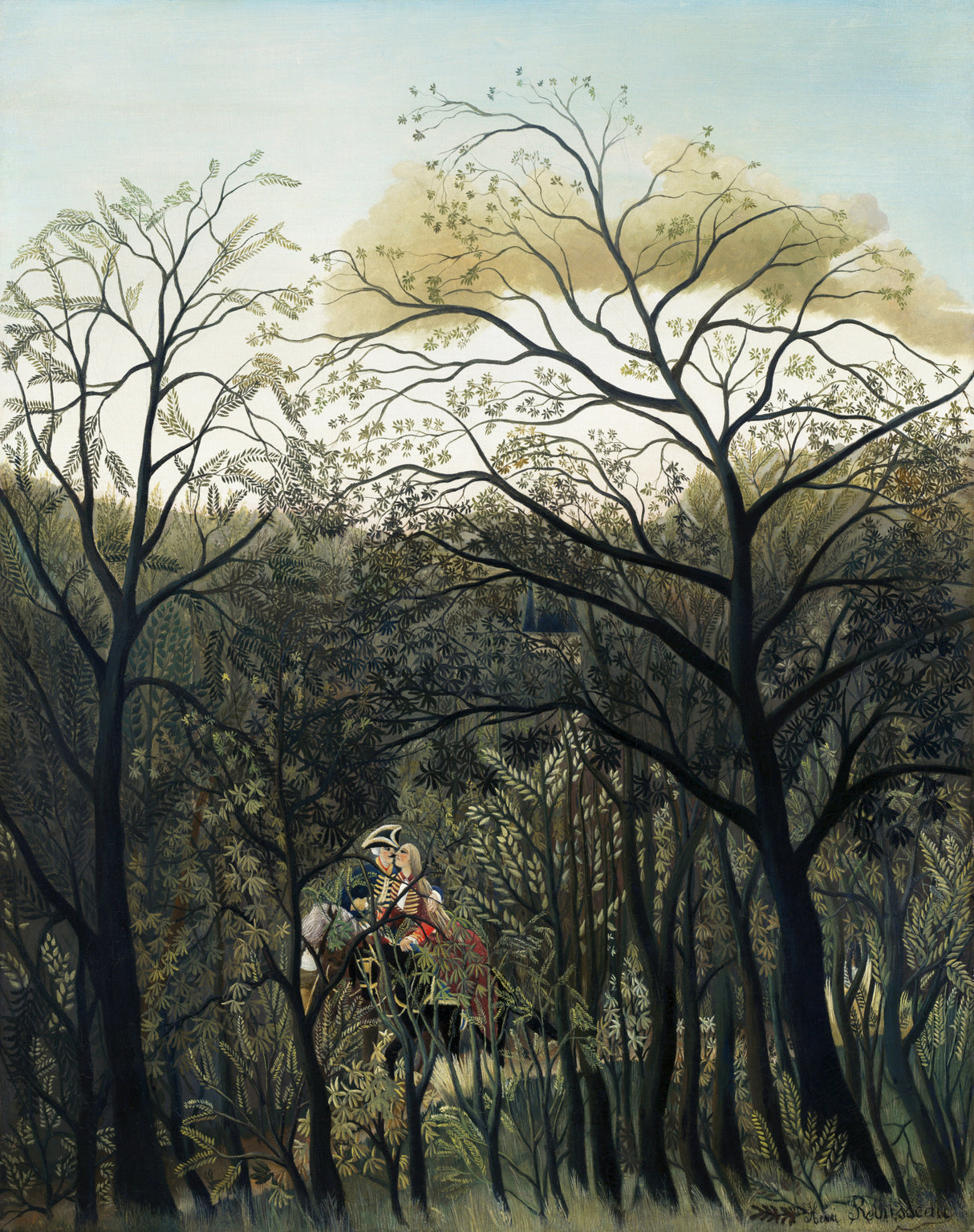 Rendezvous In The Forest Poster och Canvastavla
