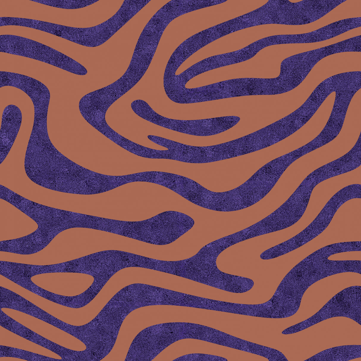 Purple Salmon Pattern 2 Poster och Canvastavla